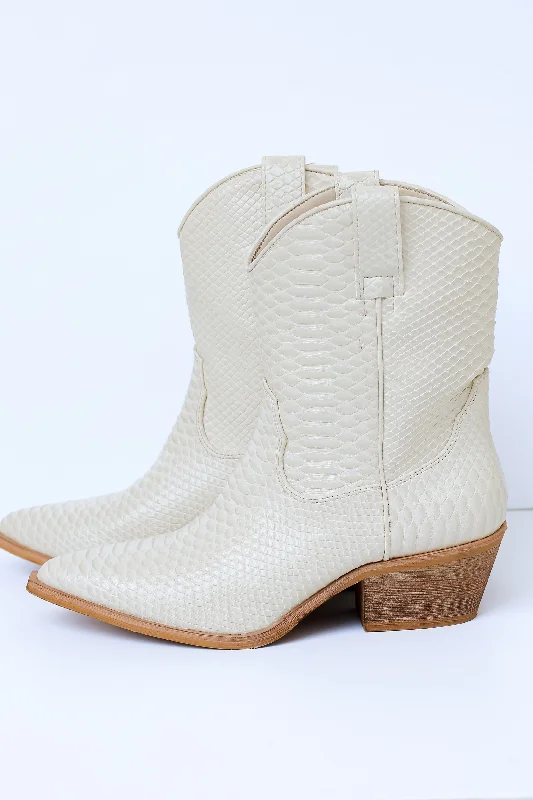 FINAL SALE - Out In The Country Western Booties