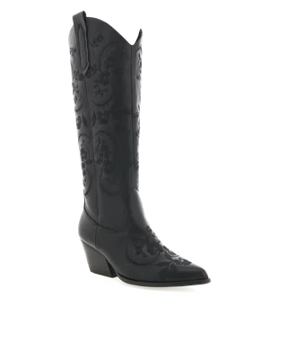 Zakai Cowboy Boot | Black