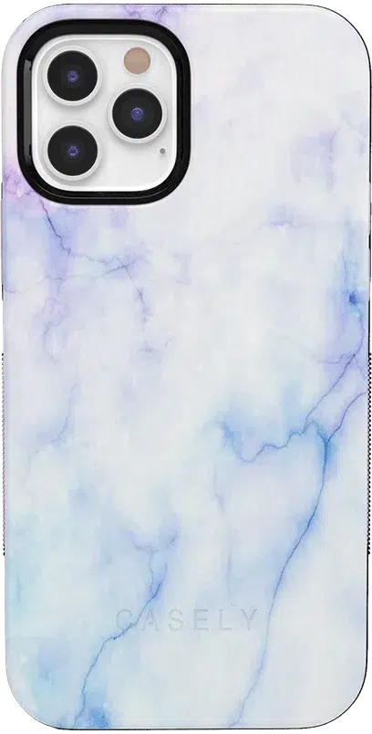 Cotton Candy | Blue & Purple Marble Case