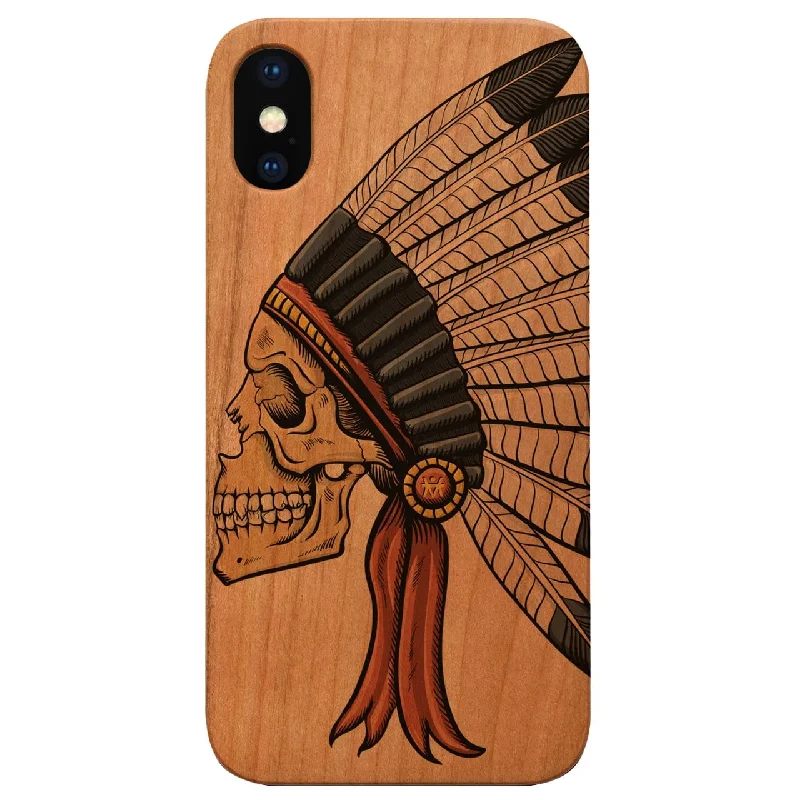 INDIAN SKULL - UV Color Printec Phone Case