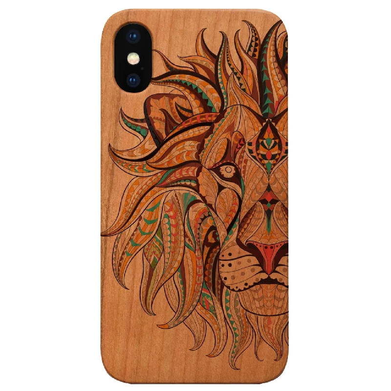 LION FACE - UV Color Printed Phone Case