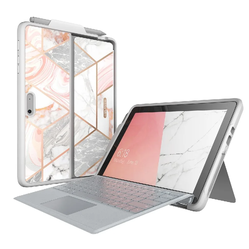 Microsoft Surface Go Cosmo Case-Marble Pink