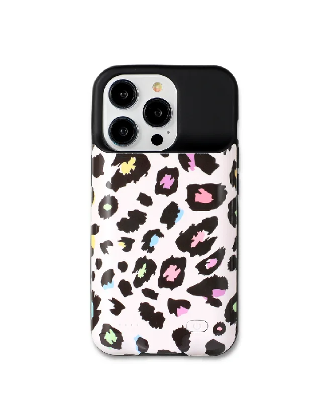 Rainbow Leopard Ultra Battery Case