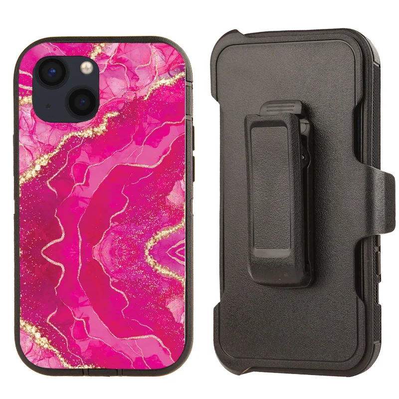 Rugged Shockproof Case with clip for Apple iPhone 13/14