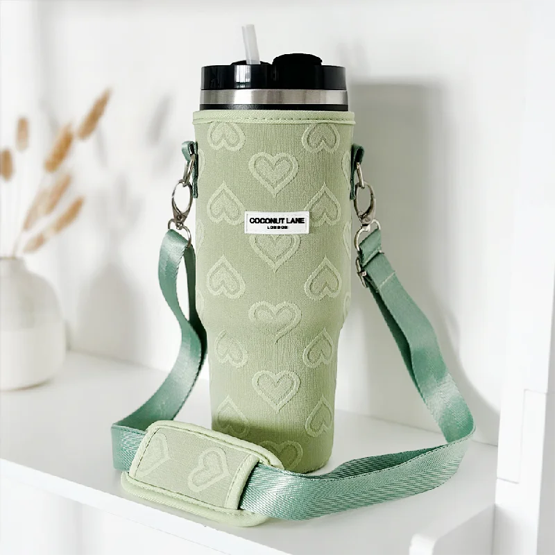 Tumbler Carry Case - Sage Heart