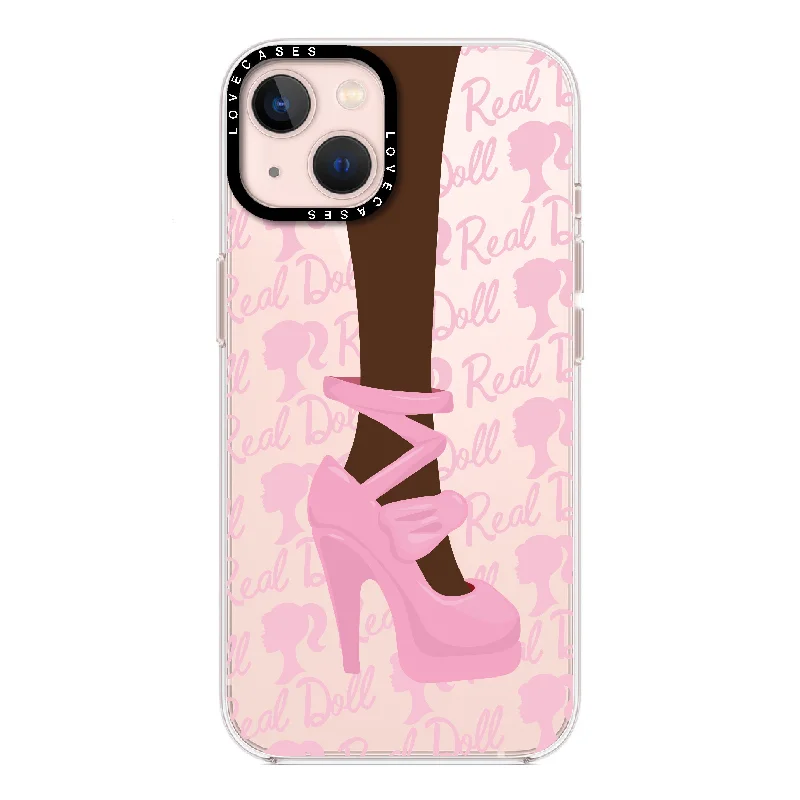 Black Doll Shoe Premium Phone Case