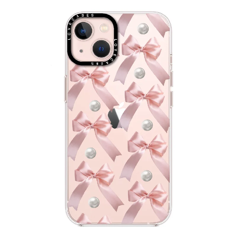 Bows & Pearls Premium Phone Case