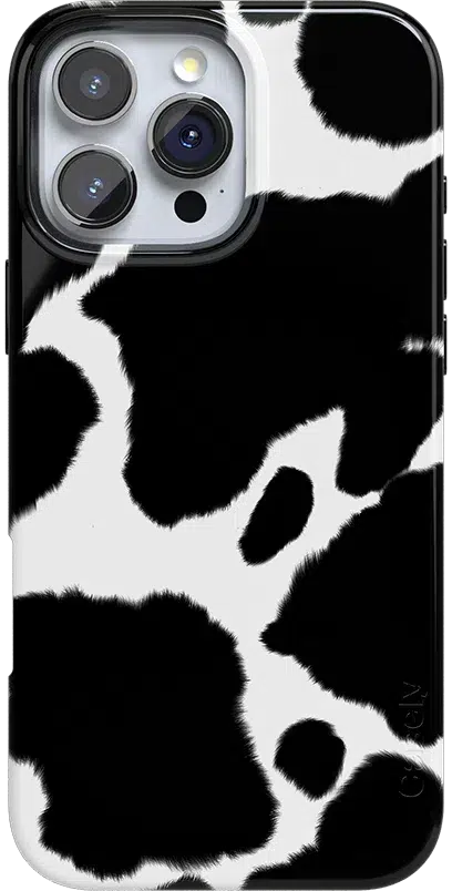 Current MOOd | Cow Print Case