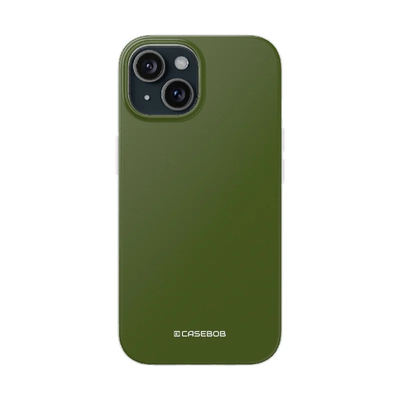 Dark Moss Green | Phone Case for iPhone (Flexible Case)