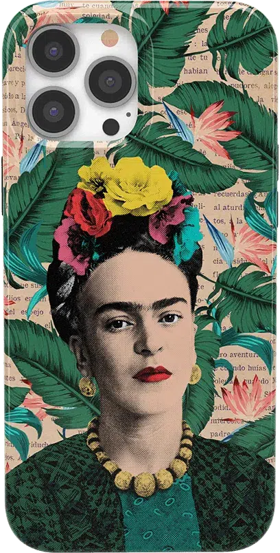 Find Your Muse | Frida Kahlo Portrait Floral Case