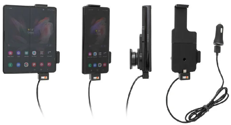 Spring Loaded Charging Holder for Cig-Plug (Samsung Galaxy Z Fold5, 4)