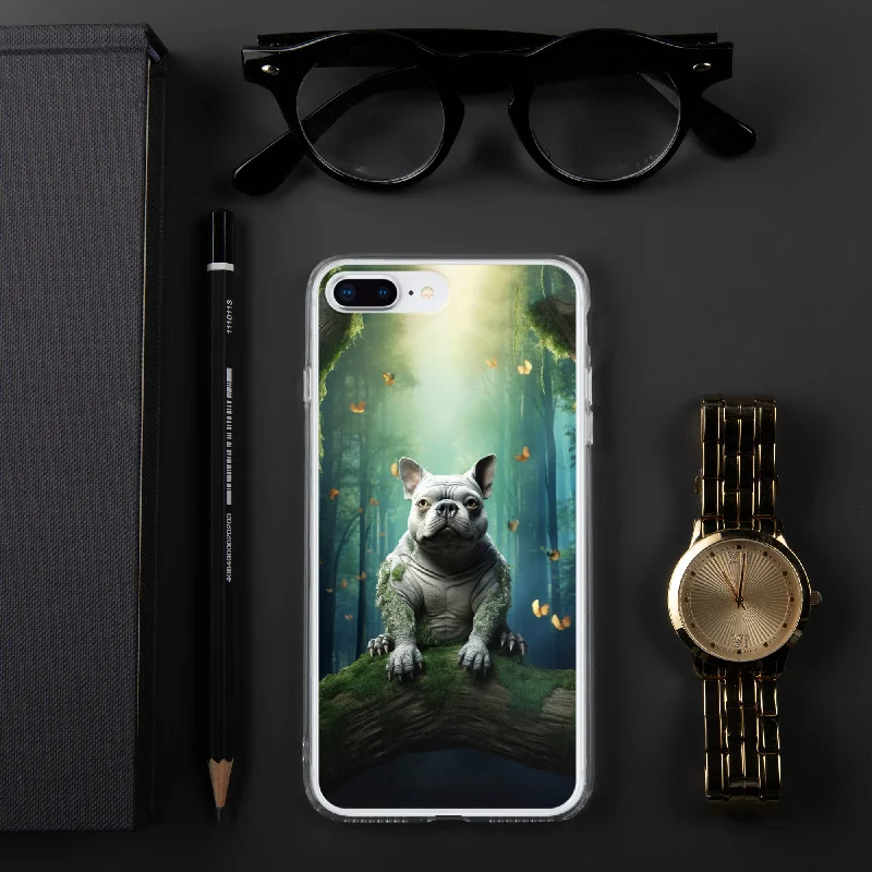 Koala Frenchie iPhone Case - A Cuddly and Exotic Choice for Pet Lovers and Koala Admirers