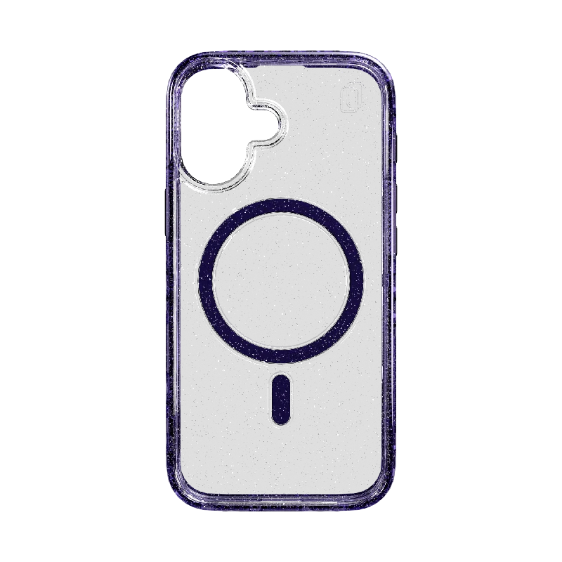 MagSafe® Case for Apple iPhone 16 | Lilac Purple Sparkle | Magnitude Series