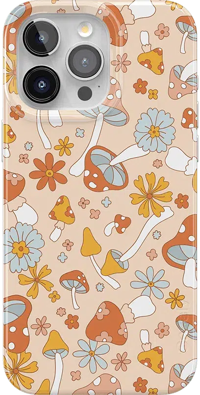 Mushroom Magic | Retro Floral Case