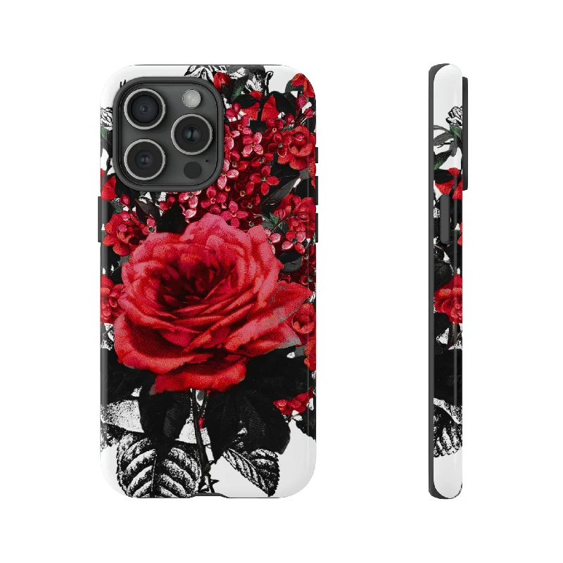 Rola Rose Gothic Flower - Protective Phone Case