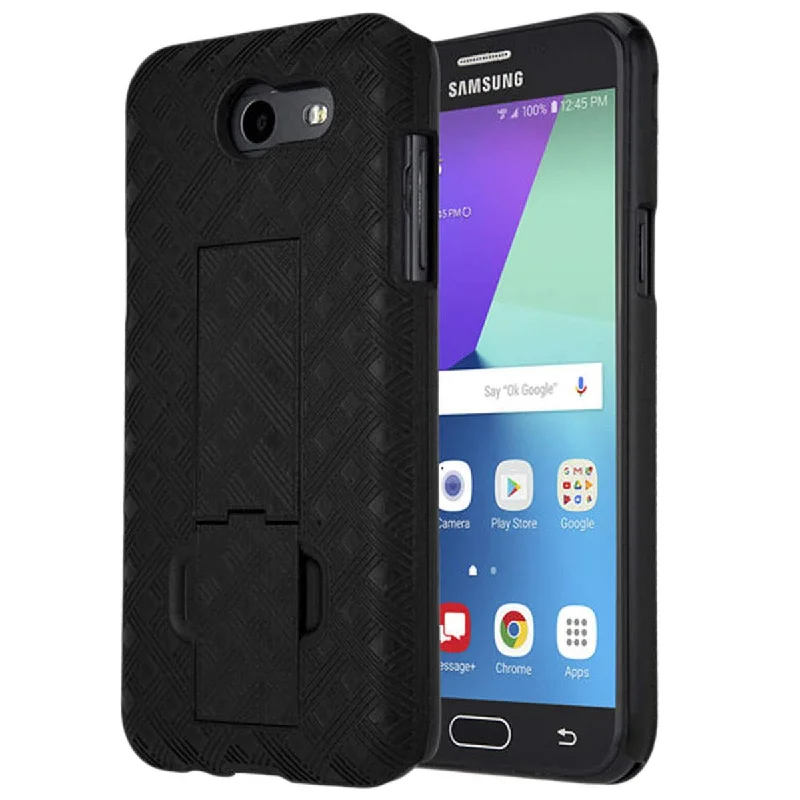 Samsung Galaxy J3 / J3 V (2nd Gen 2017) Belt Clip Holster Phone Case