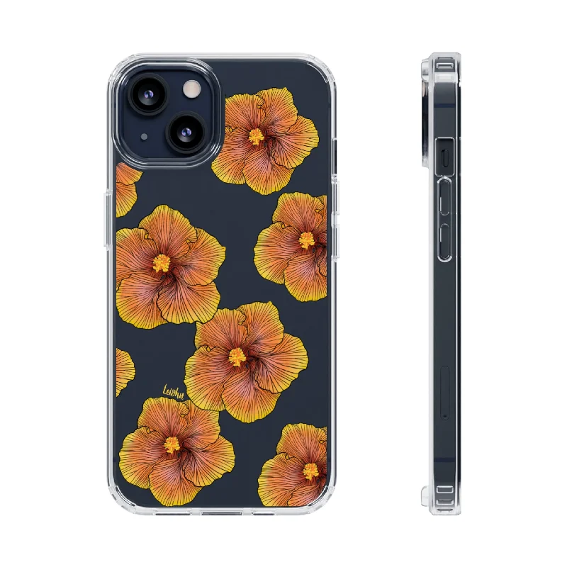 Sunrise Hibiscus - Clear Case