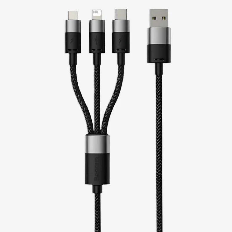 3-in-1 Charging Cable | Baseus Multi-Device Fast Charger