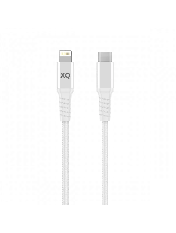 Braided Lightning to USB C 3.0 200cm White