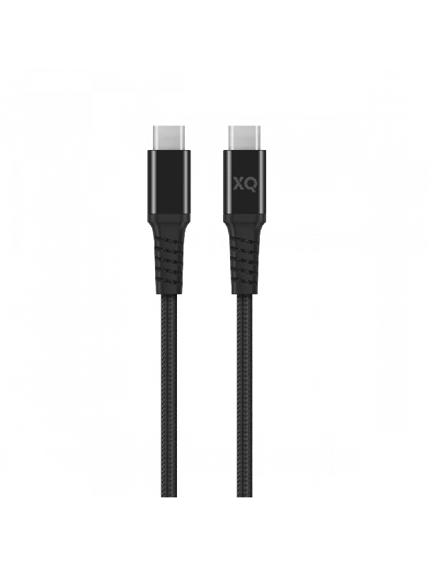 Braided USB C 3.1 to USB C 3.1 200cm Black