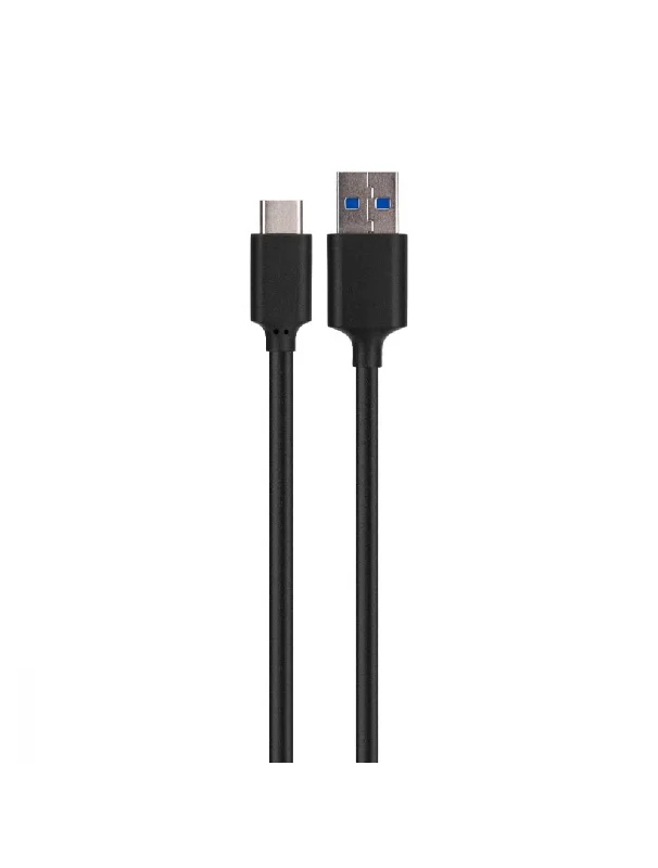 Charge & Sync USB C 3.1 to USB A 100cm Black