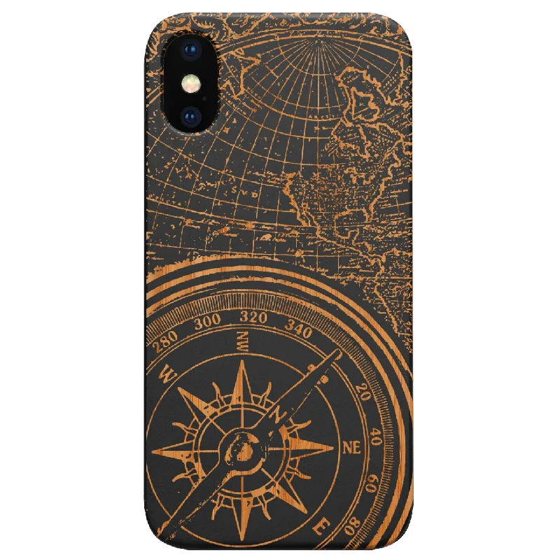 Compass - Engraved Phone Case