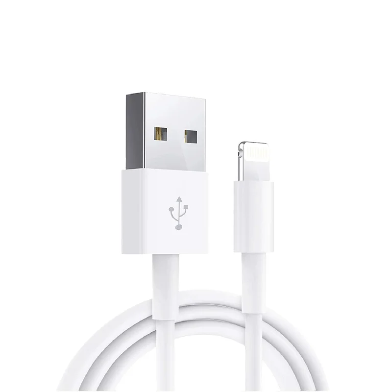 10 Feet 8 Pin Lightening Cable Data Sync Charger Cord for iPhone IOS White