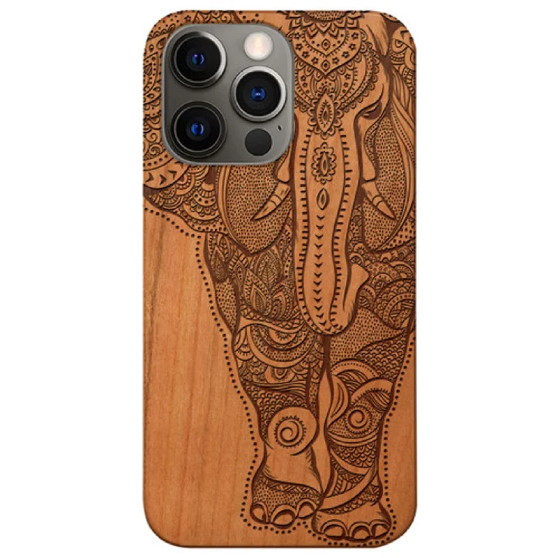 Elephant 2 - Engraved Phone Case