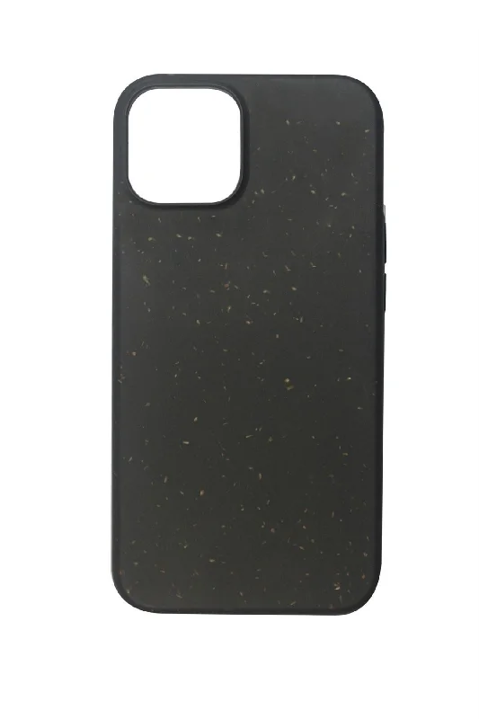 eSTUFF 100% Biodegradable case for iPhone 13 Pro mobile phone case 15.5 cm (6.1") Cover Black