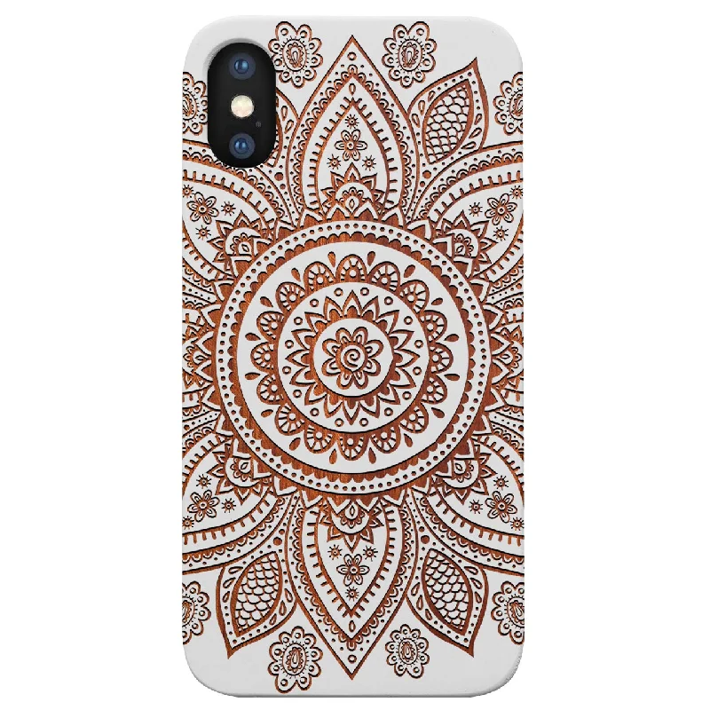 Floral Mandala 2 - Engraved Phone Case