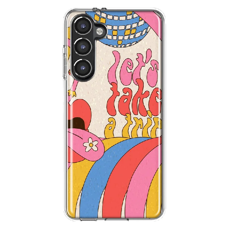 For Samsung Galaxy S23 Retro Pop Art Slim Shockproof Hard Shell TPU Case Heavy Duty Protective Phone Cover