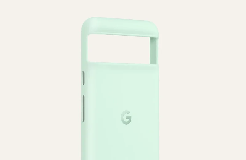 Google Pixel 8 Case mobile phone case 15.8 cm (6.2") Cover Mint colour