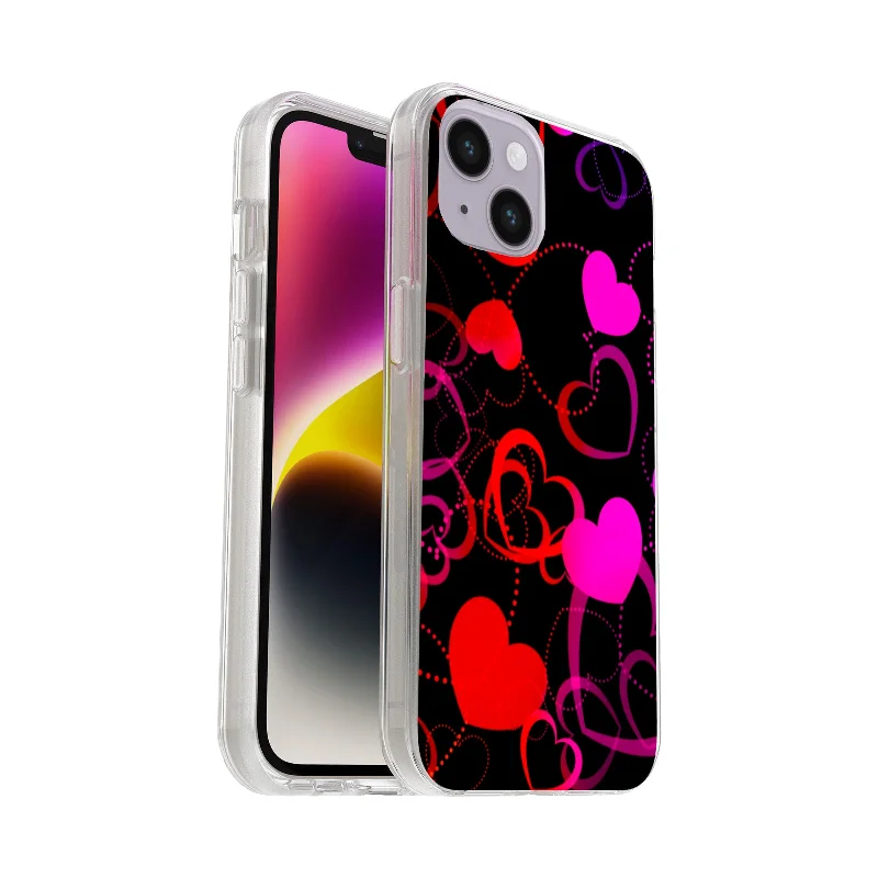 Hard Acrylic Shockproof Antiscratch Case Cover for Apple iphone 16 Plus