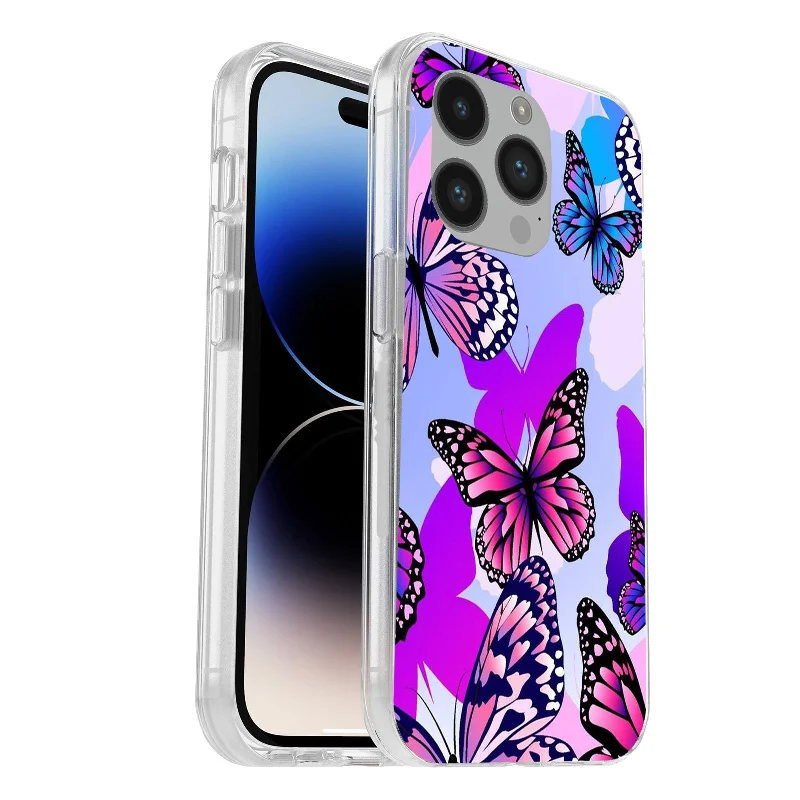 Hard Acrylic Shockproof Antiscratch Case Cover for Apple iphone 16 Pro