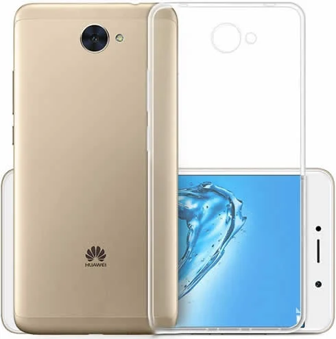 Huawei Y6 2018 Gel Cover - Transparent Clear