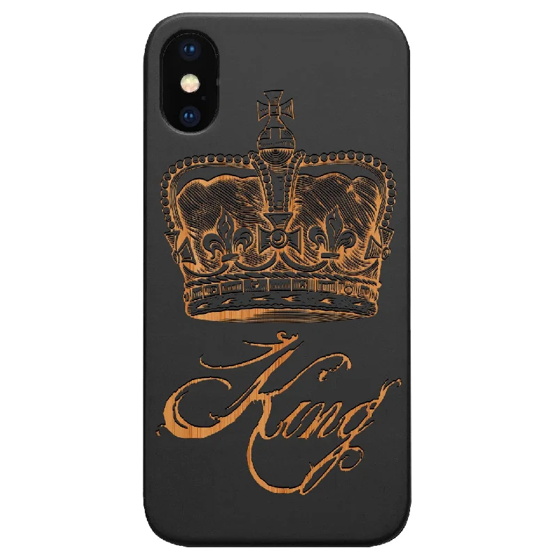 King Crown - Engraved Phone Case