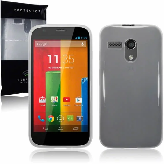 Motorola Moto G Gel Skin Case - Clear