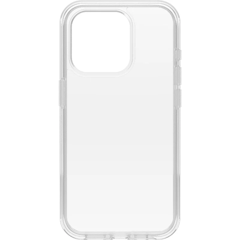 OtterBox Symmetry Clear Series for iPhone 15 Pro in Clear