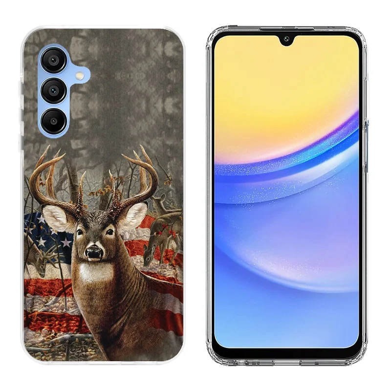 Printed Hard Acrylic 2.0mm Thick Case  for Samsung A13 5G/A04S