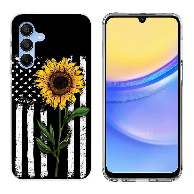 Printed Hard Acrylic 2.0mm Thick Case  for Samsung A13 5G/A04S