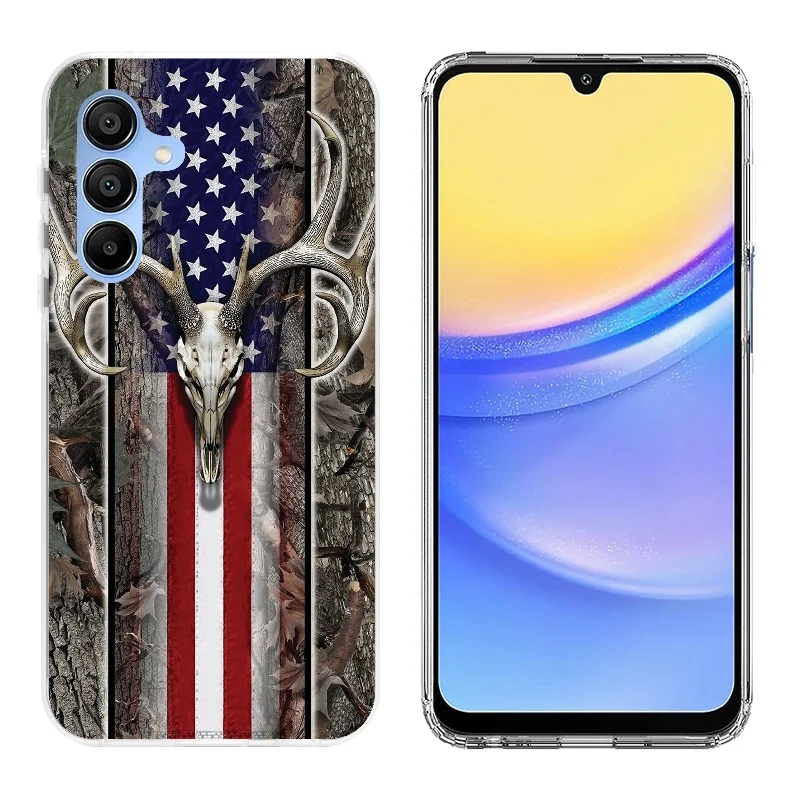 Printed Hard Acrylic 2.0mm Thick Case  for Samsung A13 5G/A04S