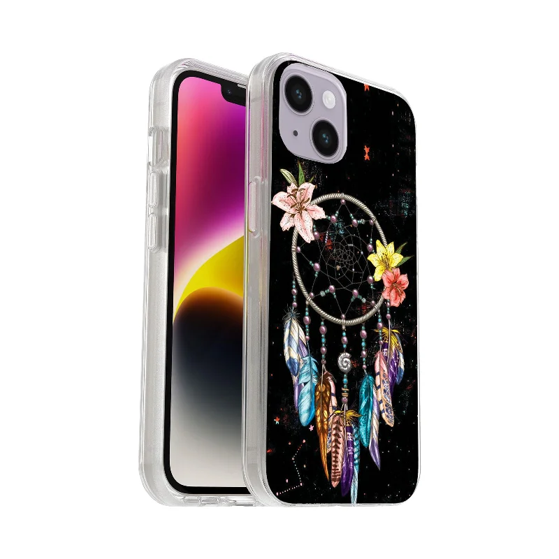 Printed Hard Acrylic Shockproof Antiscratch Case Cover for Apple iphone 16