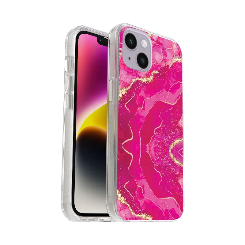 Printed Hard Acrylic Shockproof Antiscratch Case Cover for Apple iphone 16