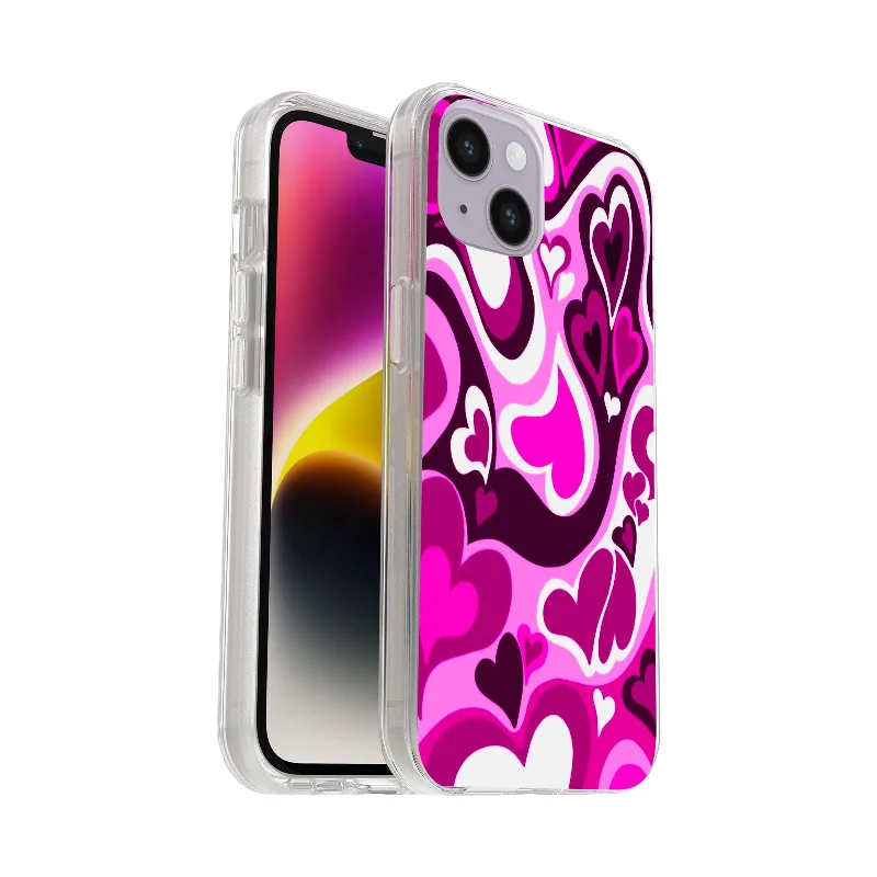 Printed Hard Acrylic Shockproof Antiscratch Case Cover for Apple iphone 16