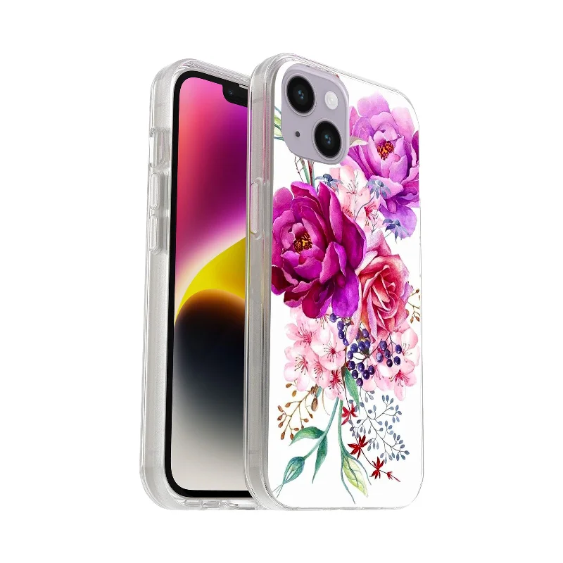 Printed Hard Acrylic Shockproof Antiscratch Case Cover for Apple iphone 16