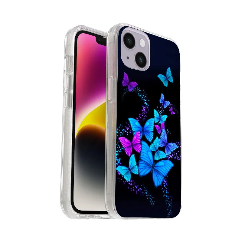 Printed Hard Acrylic Shockproof Antiscratch Case Cover for Apple iphone 16