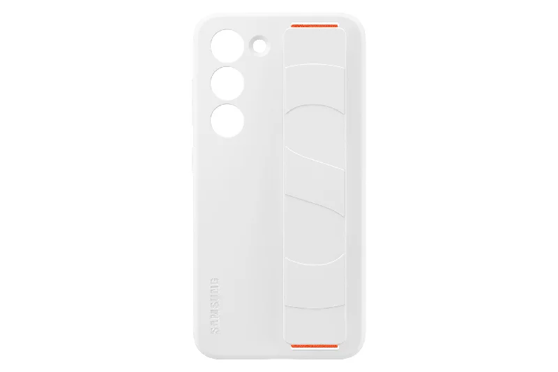 Samsung Silicone Grip Case for Galaxy S23 in White