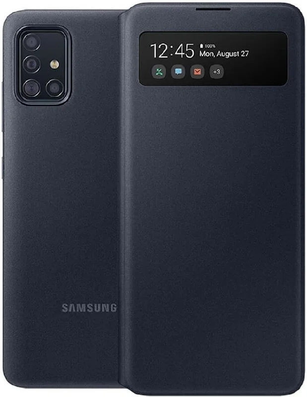 Samsung Galaxy A51 S-View Official Case EF-EA515PBE - Black