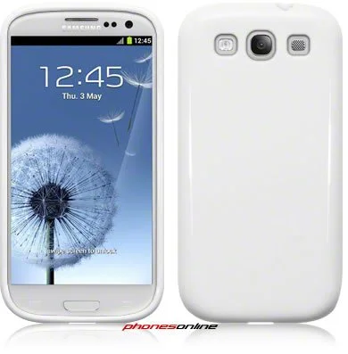 Samsung Galaxy S4 i9500 Hard Shell Cover White