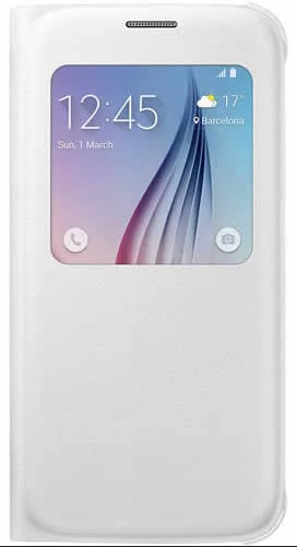 Samsung Galaxy S6 S-View Case EF-CG920PWE - White